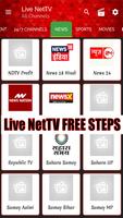 New Live NetTV free channels mobile Steps screenshot 1