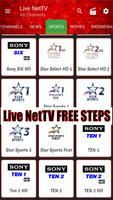 New Live NetTV free channels mobile Steps اسکرین شاٹ 2