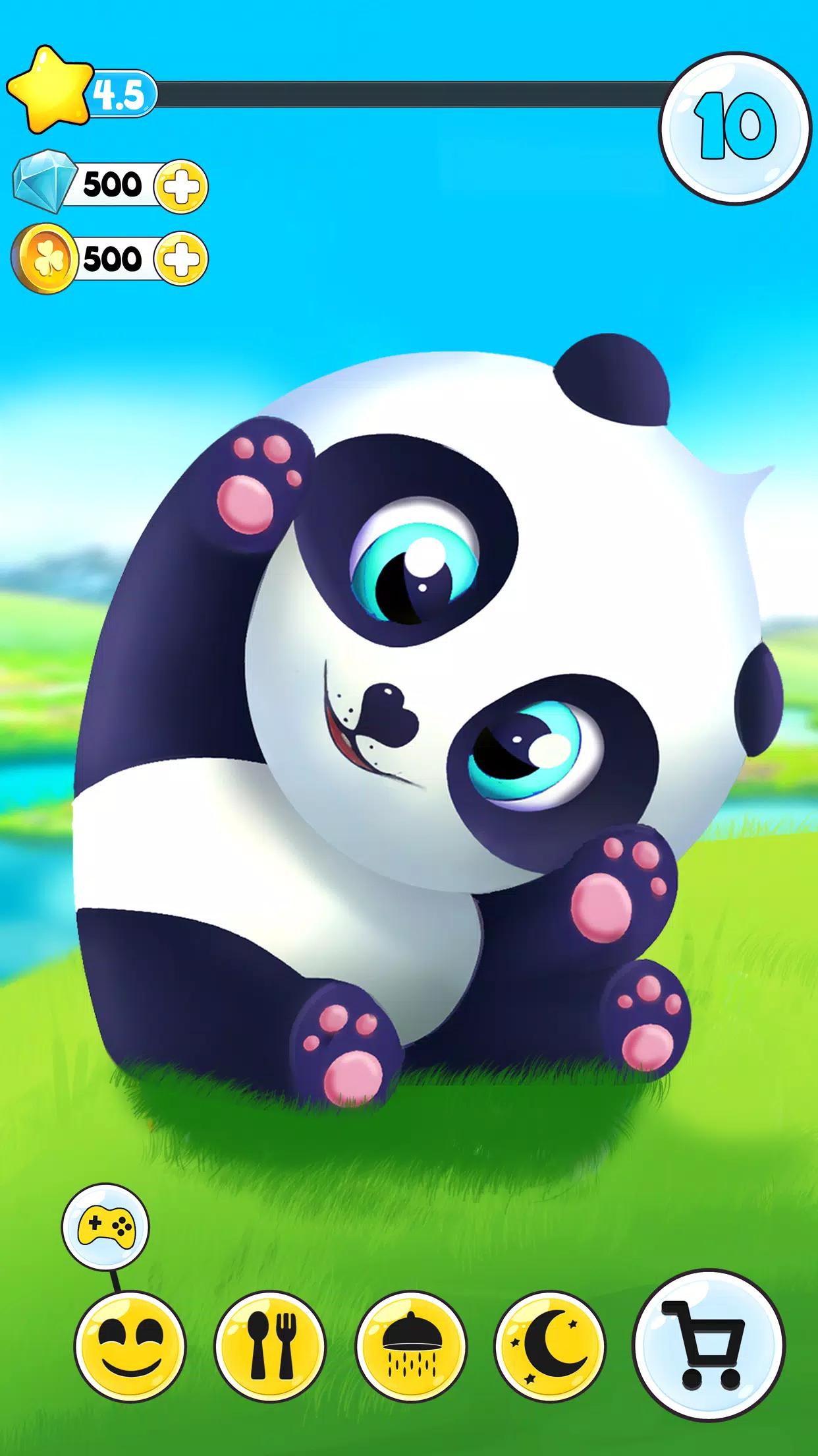 Download do APK de Jogo do Gato do Pequeno Panda para Android