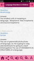 Speech-Language Pathology Exam capture d'écran 3