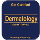 Dermatology Exam Review concep ícone