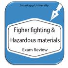 Figher fighting & hazardous ma ícone