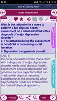 NCLEX Mental health: Exam Revi imagem de tela 1