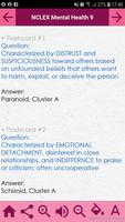 NCLEX Mental health: Exam Revi imagem de tela 2