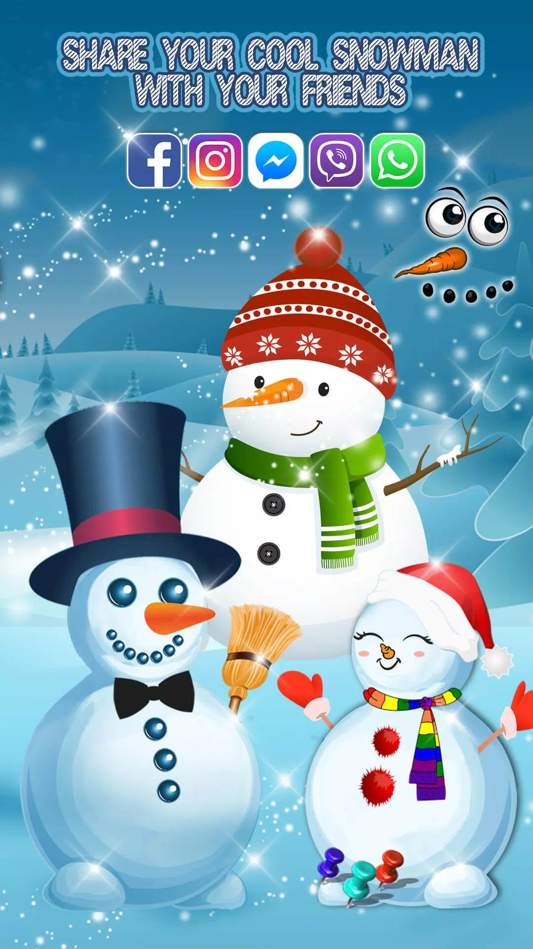 Gioco di Pupazzo di Neve ☃️ Bambini Giochi Gratis for Android - APK Download