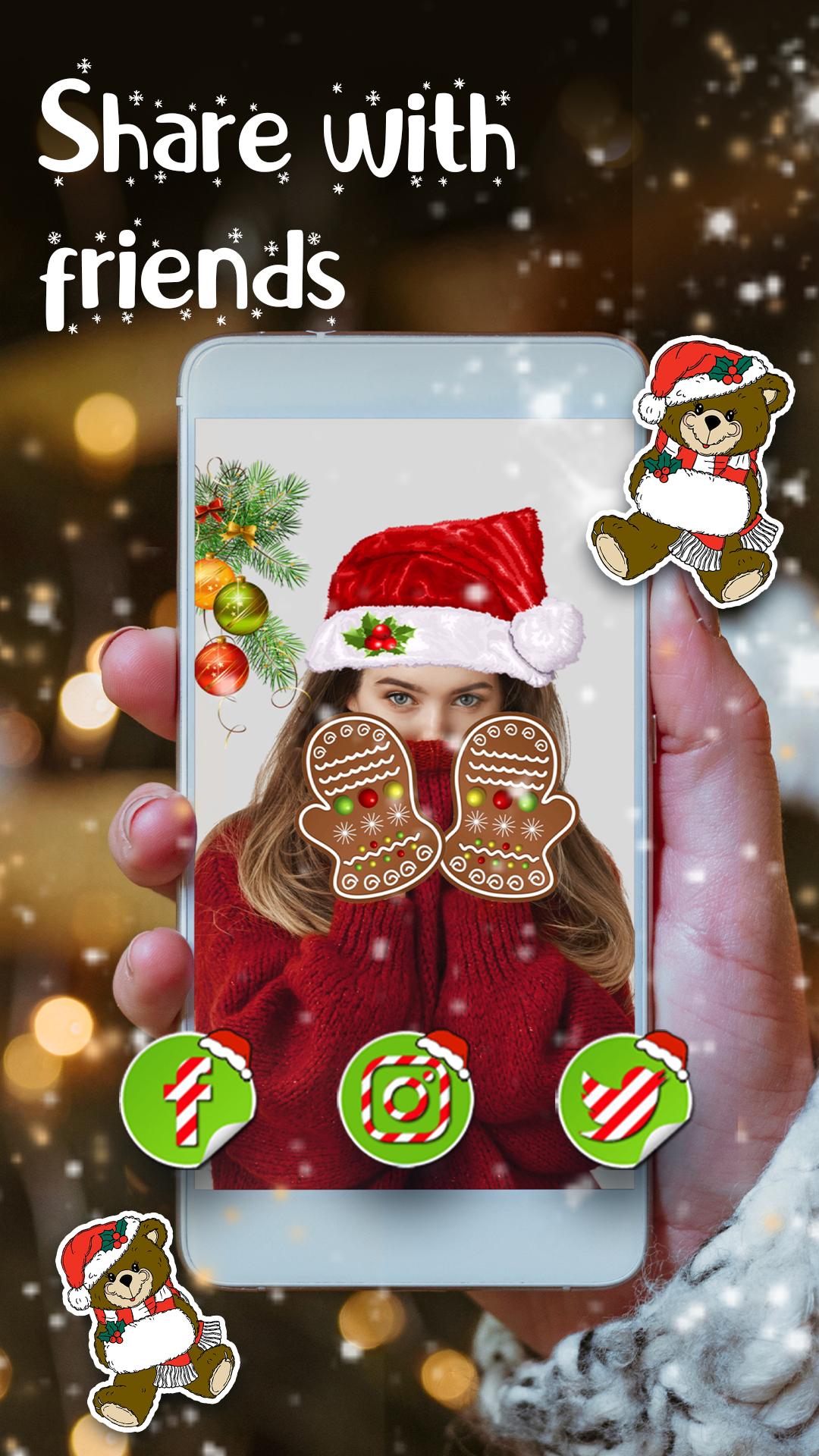 Android 用の クリスマス ステッカー ダウンロード 写真 加工 Apk をダウンロード