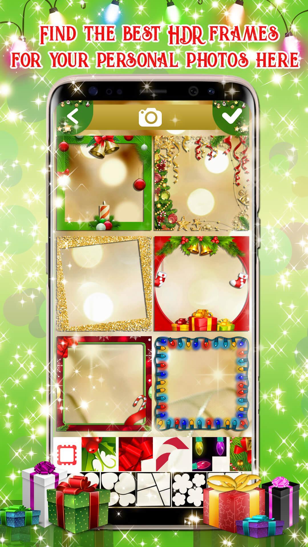 Android 用の クリスマス写真フレーム無料 新年 フォトフレーム アプリ Apk をダウンロード