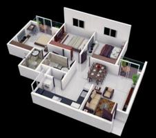 Yeni 3D Ev Kroki Ekran Görüntüsü 1
