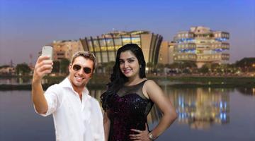 Selfie With Amrapali Dubey Photo Editor poster
