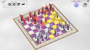 Living Chess 3D Affiche