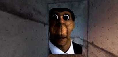 Nextbot chasing Obunga Horror poster