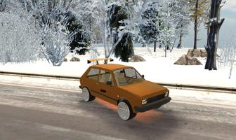 Snow Car Driving Simulator capture d'écran 2