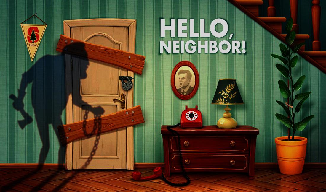 That s not my neighbor стим. Постер Secret Neighbor. Secret Neighbor новый год. Secret Neighbor обложка. Secret Neighbor надпись.