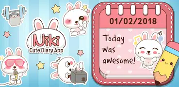 Niki: Cute Diary App