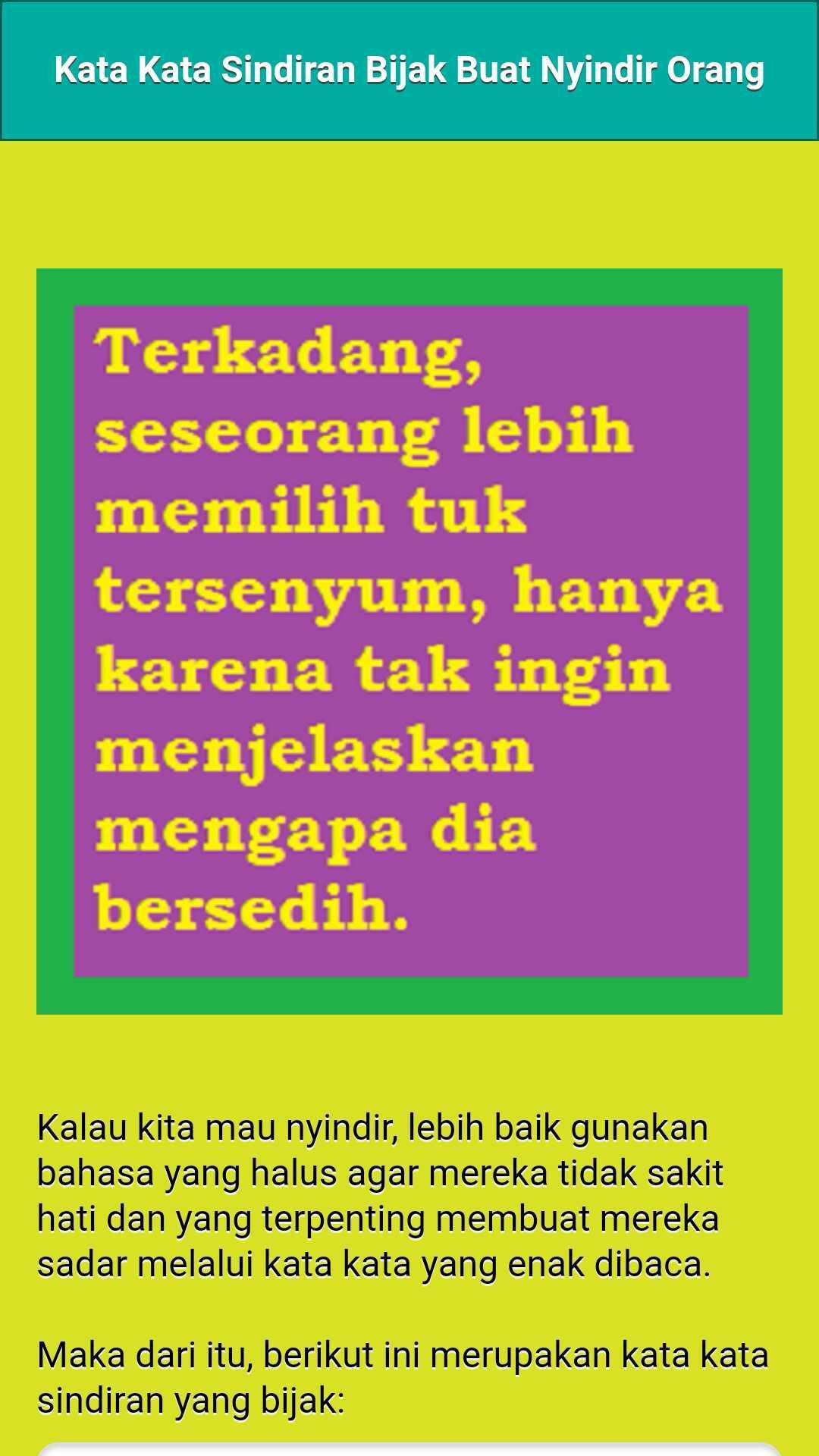 Kata Bijak Nyindir Orang Sombong Cikimmcom