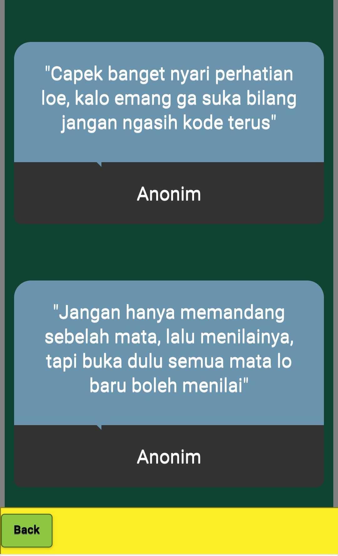 Kata Kata Buat  Teman Baru