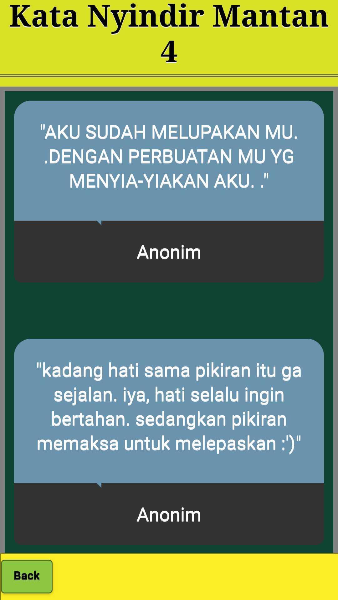 Kata Sindiran Buat Mantan Pacar Sombong For Android Apk Download
