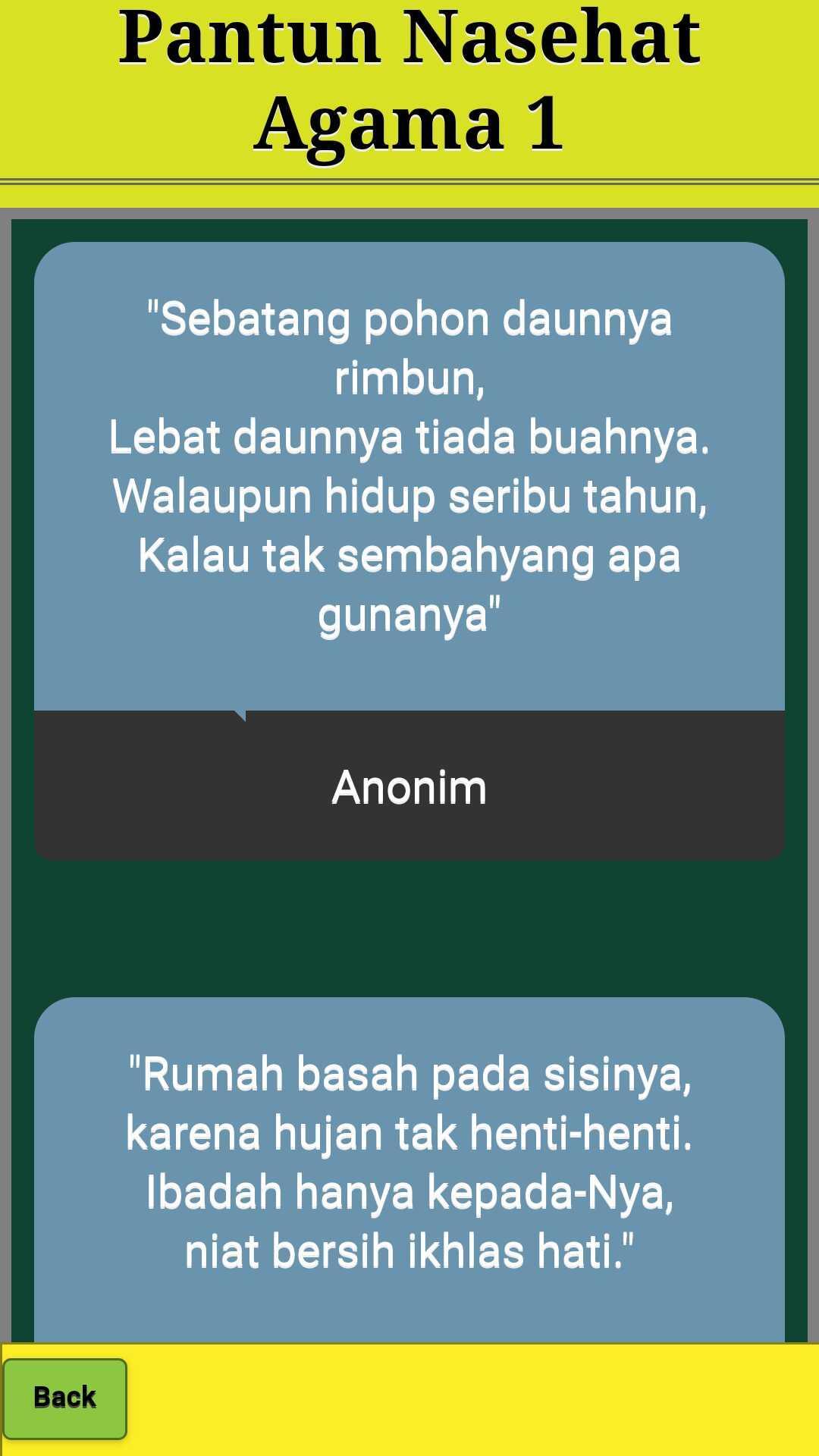 Pantun Nasehat Agama Islam Ceramah Terbaru For Android Apk Download