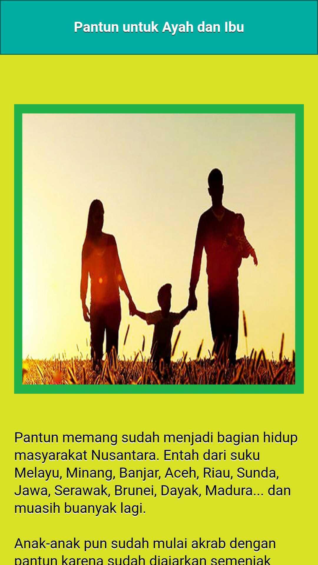 Gratis Download Gambar Pantun Untuk Ayah Dan Ibu Ortu Terbaru For Android Apk Download Terbaru by Cikimm.com
