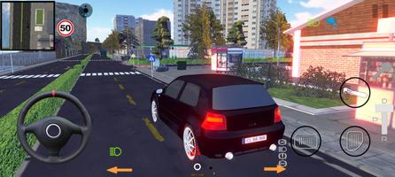 Golf Car Sim Cartaz