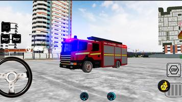 برنامه‌نما Real Fire Truck Simulation 21 عکس از صفحه