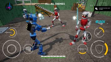 Casual Blade: Robot PvP Duel screenshot 1