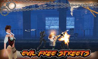 guerras ataque combate muerto ninja -shadow knight captura de pantalla 1