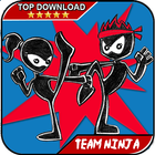ikon Ninja Team art Wallpaper