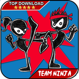 Ninja Team art Wallpaper