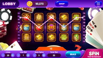 777 Slot Machine Casino Mania پوسٹر