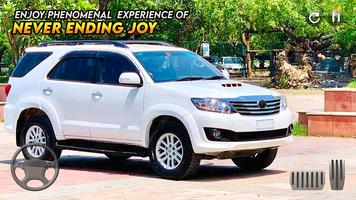Fortuner Car Simulator Game 3D poster
