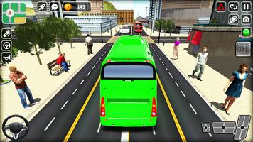 Bus simulator 3d 2022 bus game poster
