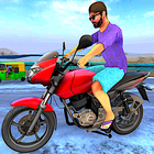 Gadi Wala Bike 3D Kar Games أيقونة