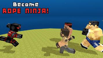 Dead Rope Ninja: Blocky City poster