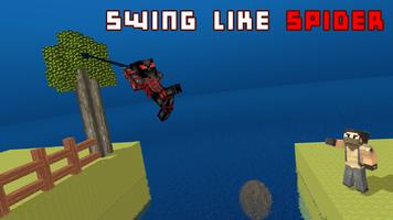 Dead Rope Ninja: Blocky City screenshot 1