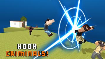 Dead Rope Ninja: Blocky City screenshot 2
