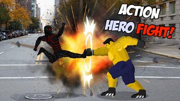Hero Street Fight: Smash Ninja الملصق