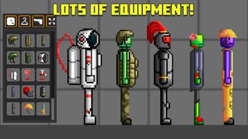 Pixel Sandbox: Ragdoll Mod imagem de tela 1