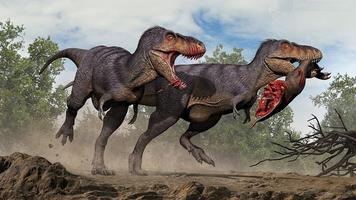 Simulator Dinosaurus Permainan poster