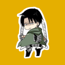 funny AOT stickers for WA APK