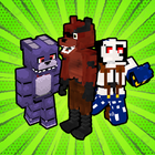 Skins FNAF pour Minecraft PE icône