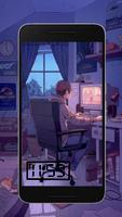 애니메이션 Lo-fi 배경 화면 4K 스크린샷 1
