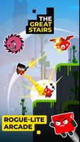 Great Stairs: Run Jump Shooter پوسٹر
