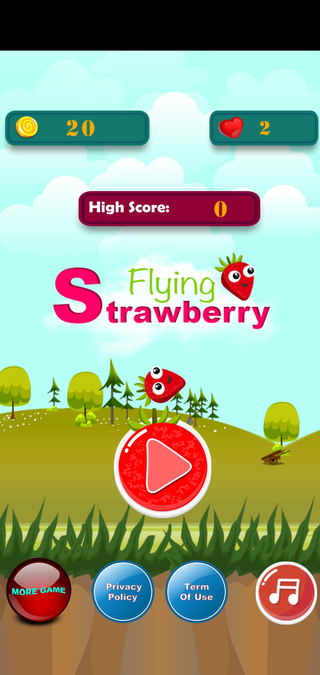 Игра клубника бригада. Strawberry game. Strawberry Flying.