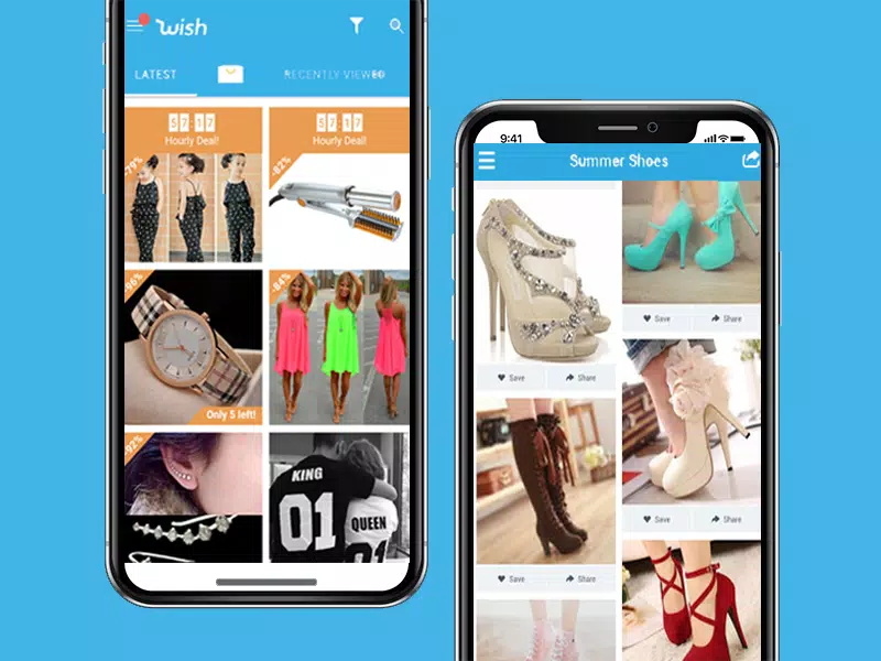 Login Wish Shopping App, Online Made Fun Shop APK pour Android Télécharger