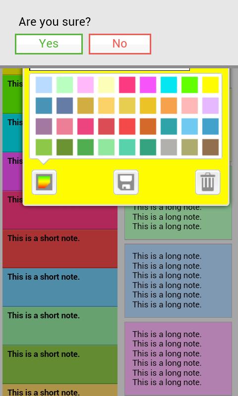 Short notes. Write a Note. Notes Colors Robeats. "Long Note two.
