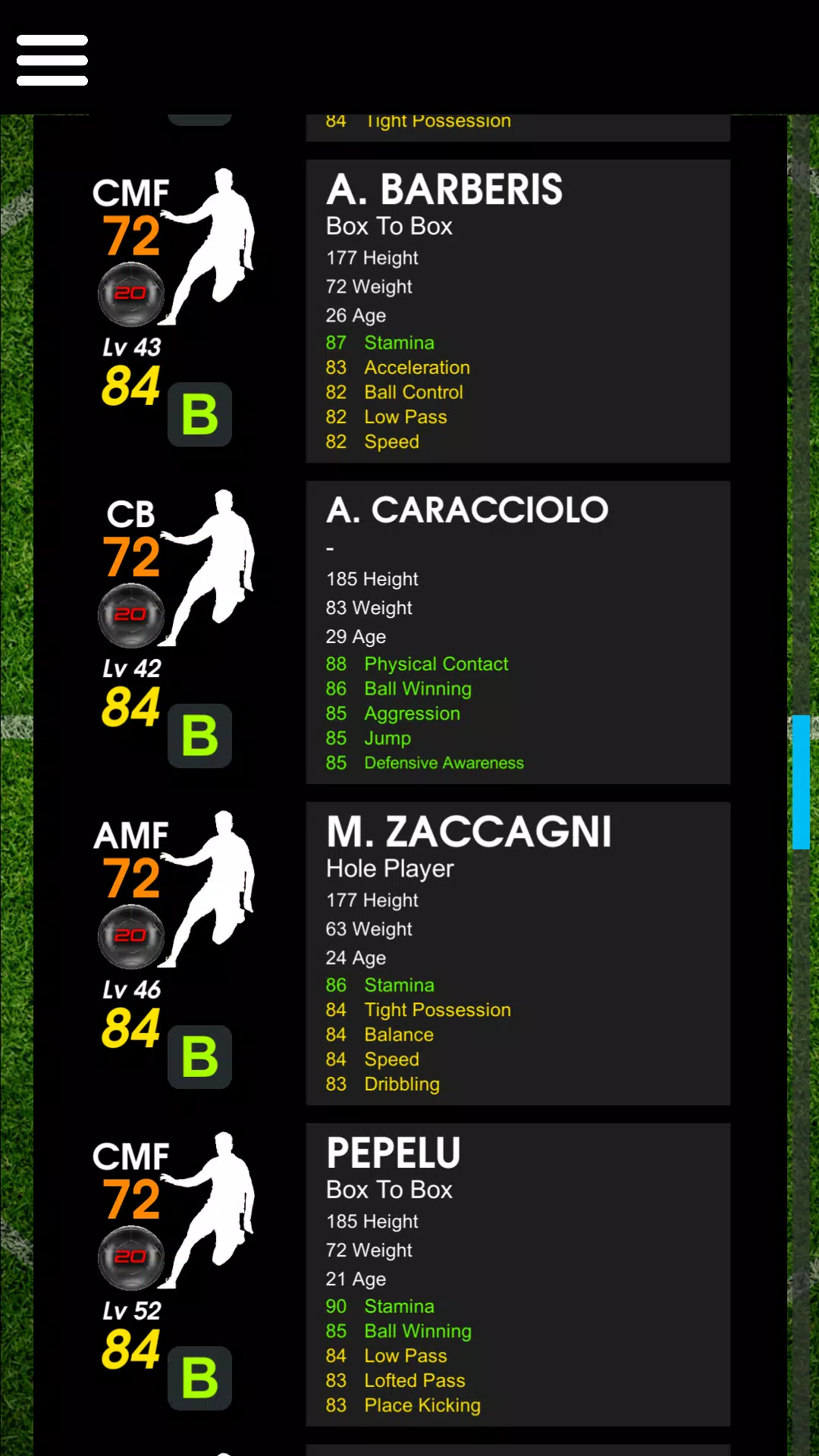 New PESHUB app for PES 21 database. Though Database is empty at this  moment. Link in comment : r/pesmobile