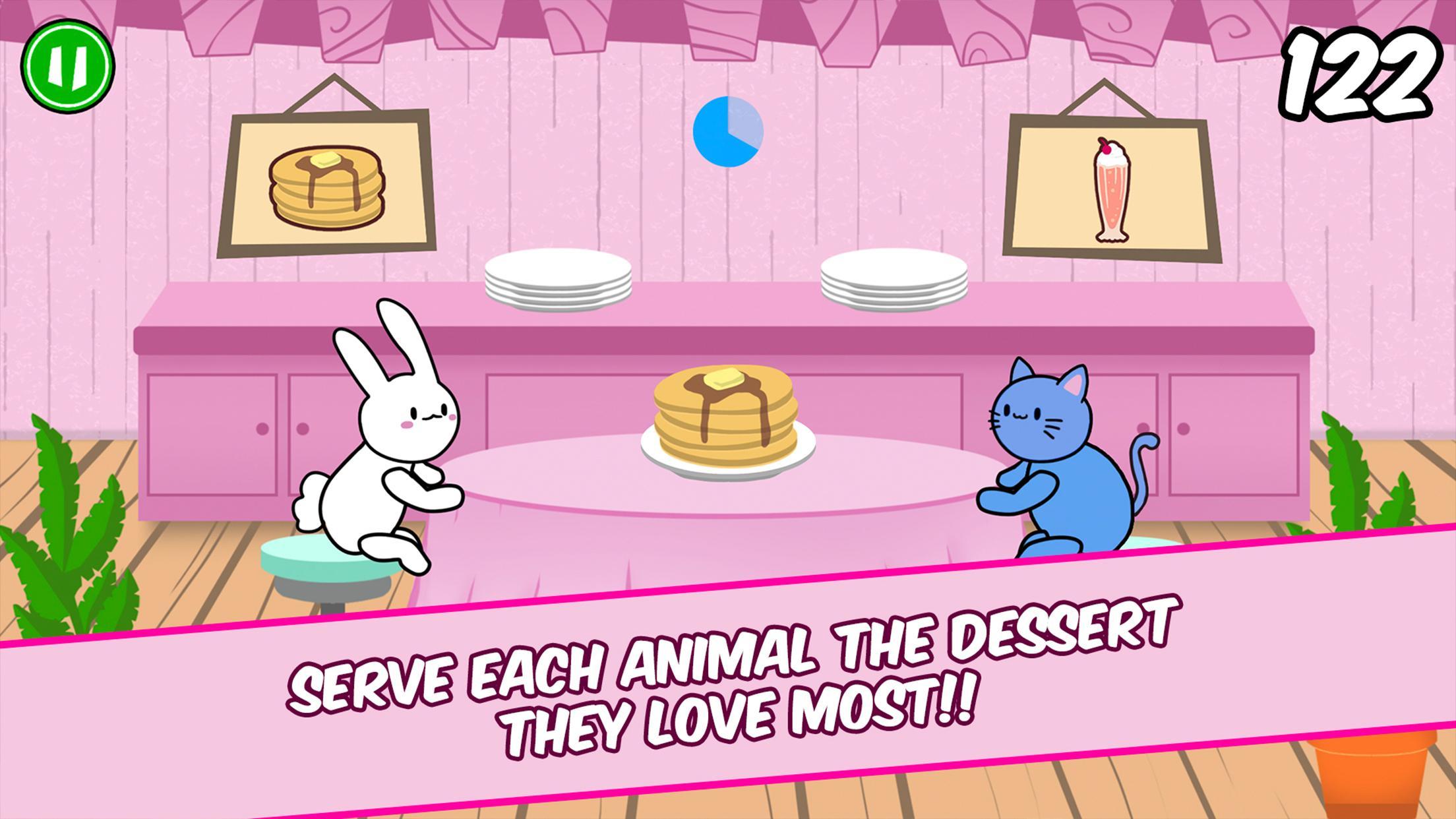 兔子薄煎饼和猫奶昔安卓版游戏APK下载 image