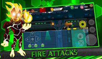 Ben Hero 10 Omniverse Aliens : Ultimate Battle الملصق