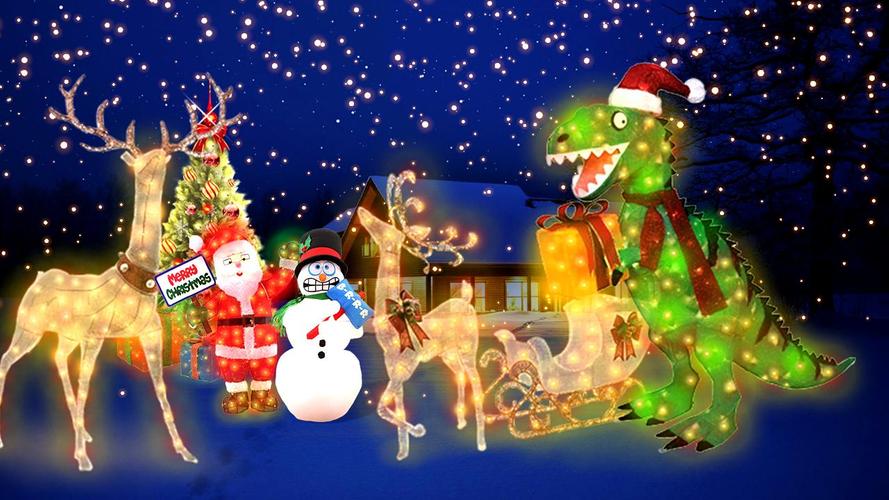 Christmas Decorations For Android Apk Download - i got santas sleigh in the new snowman simulator update roblox